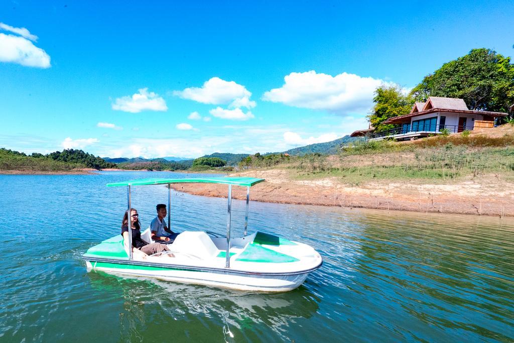 The Sanctuary Nam Ngum Beach Resort Vang Vieng Exterior foto